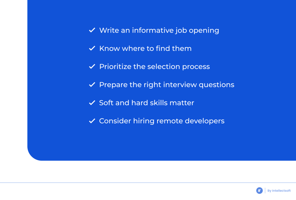 Hiring .NET Developers Tips