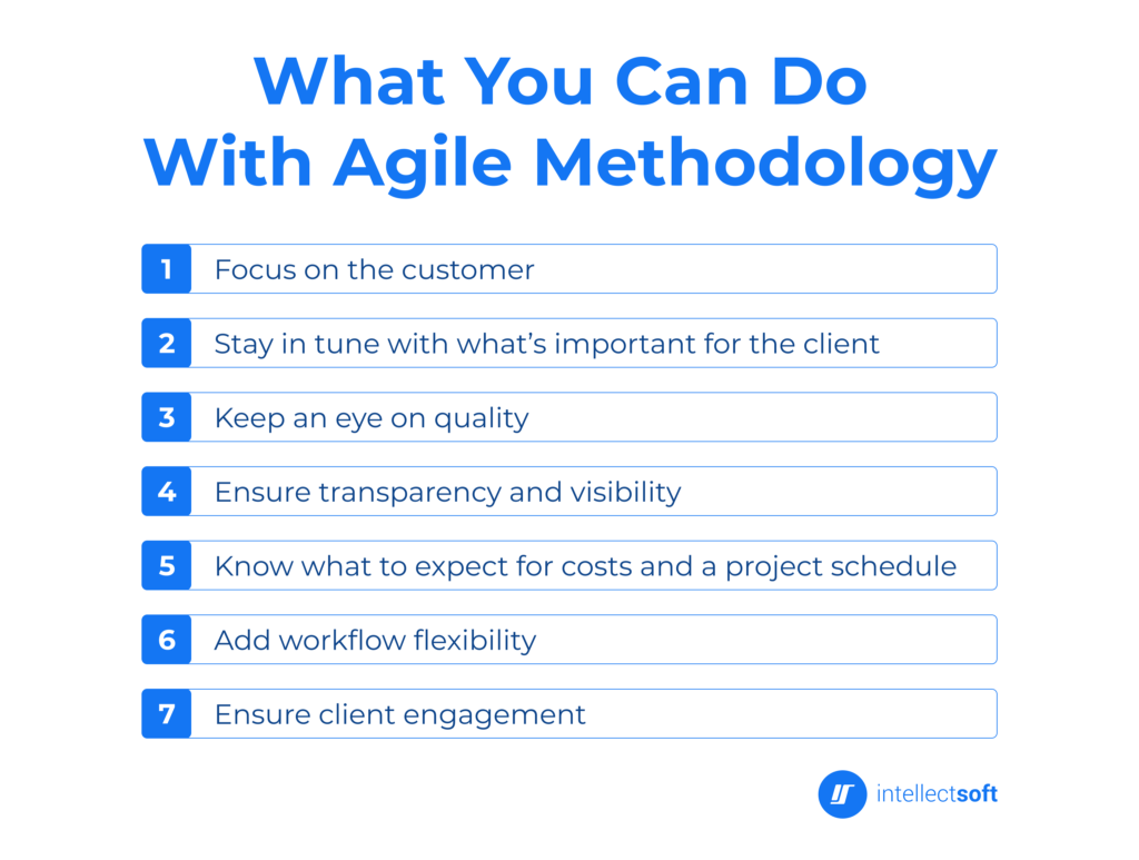 Pros of Agile methodology